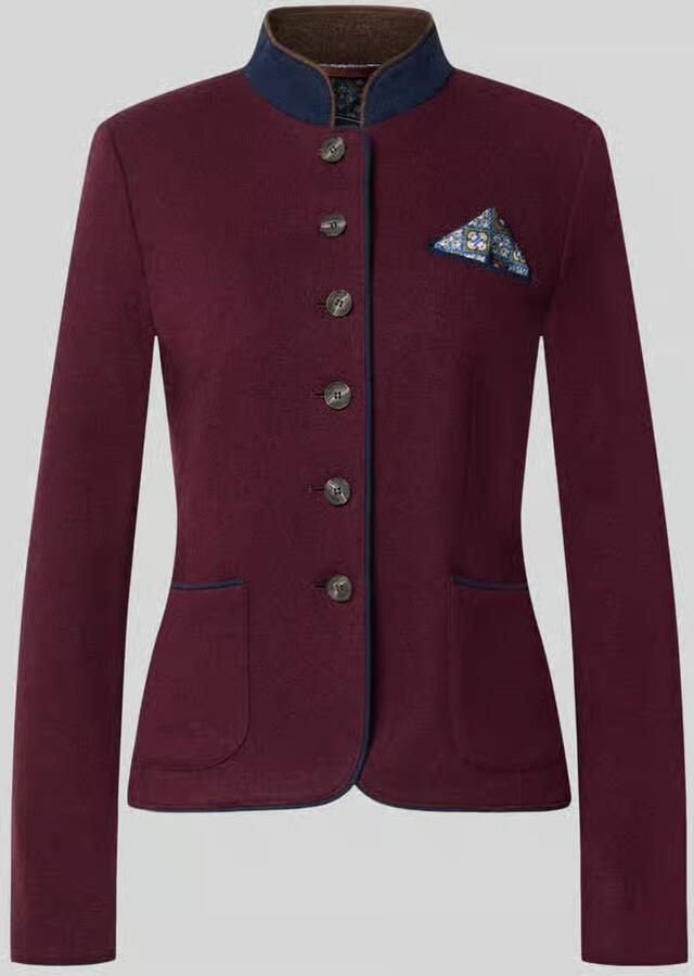 White Label Blazer van wolmix met pochet