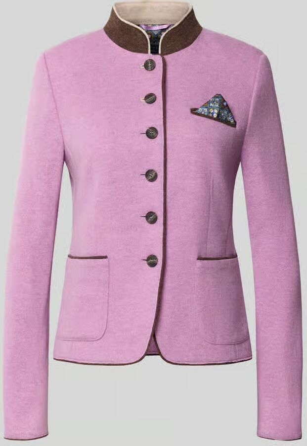 White Label Blazer van wolmix met pochet