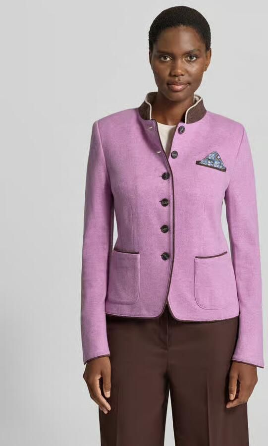 White Label Blazer van wolmix met pochet - Foto 3