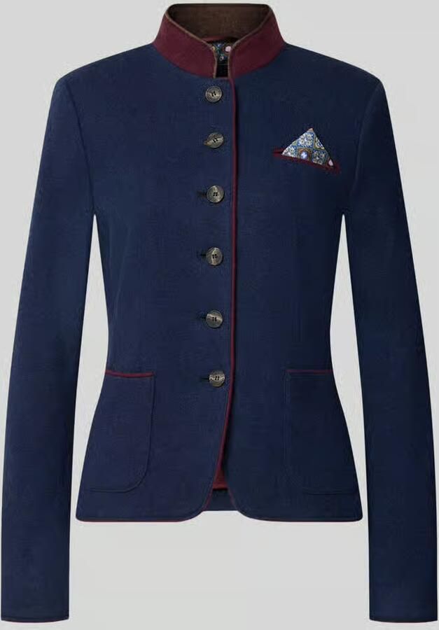 White Label Blazer van wolmix met pochet