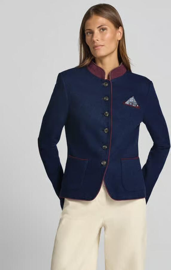 White Label Blazer van wolmix met pochet - Foto 2