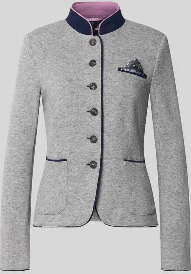 White Label Blazer van wolmix met pochet