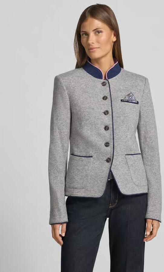 White Label Blazer van wolmix met pochet - Foto 2