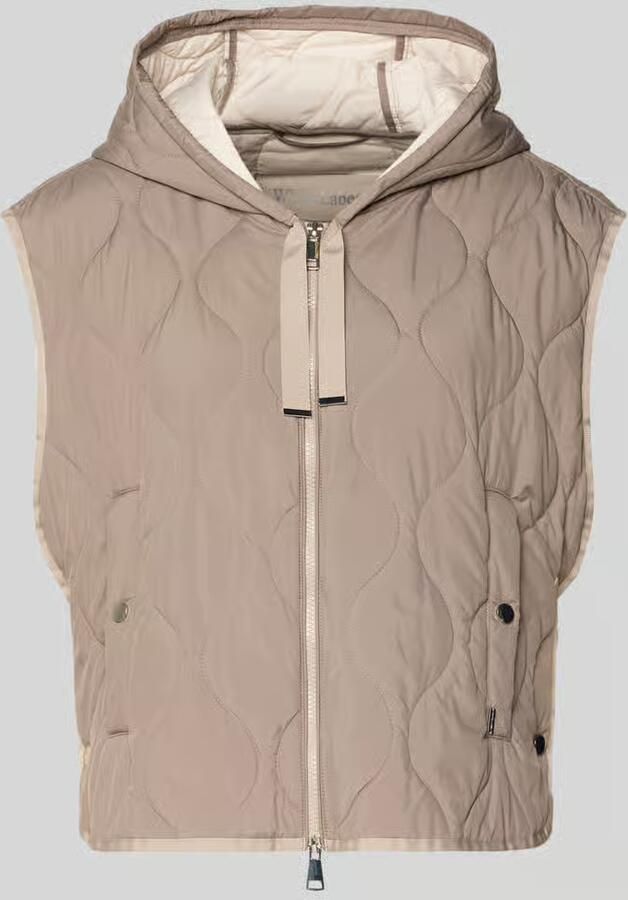 White Label 'Bodywarmer met capuchon en tweewegritssluiting' - Foto 2