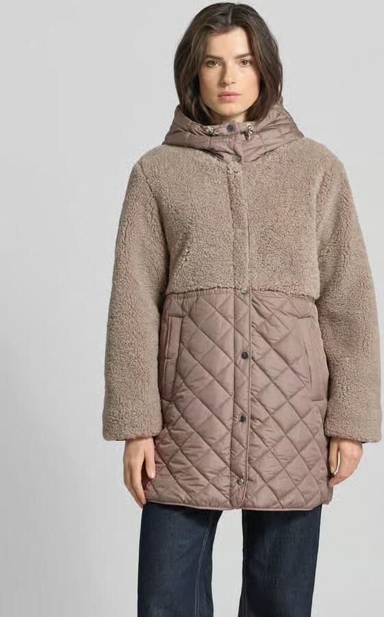 White Label Gewatteerd jack met fleece en steekzakken - Foto 2