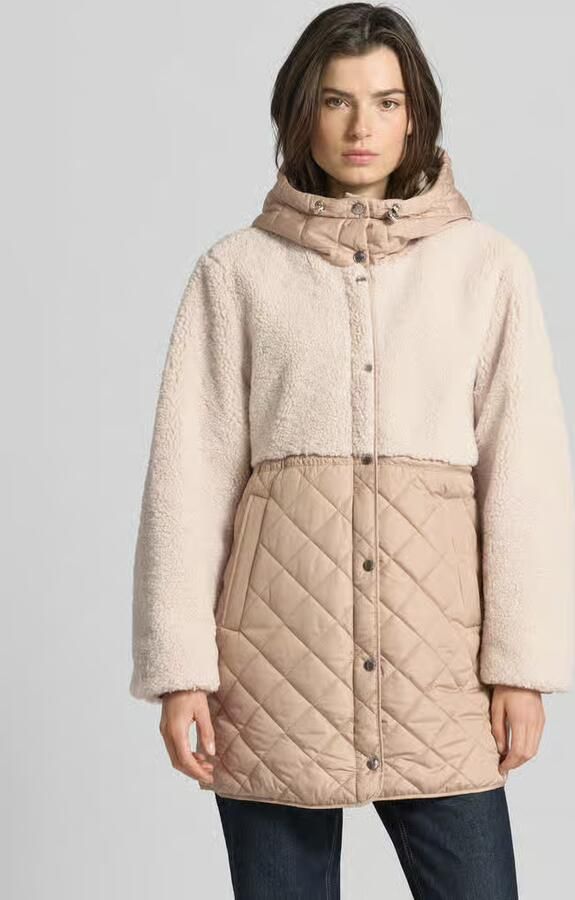 White Label Gewatteerd jack met fleece en steekzakken - Foto 2