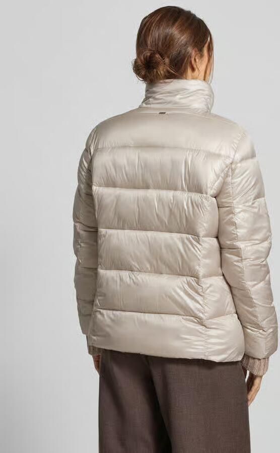 WHITE LABEL Gewatteerd jack met opstaande kraag