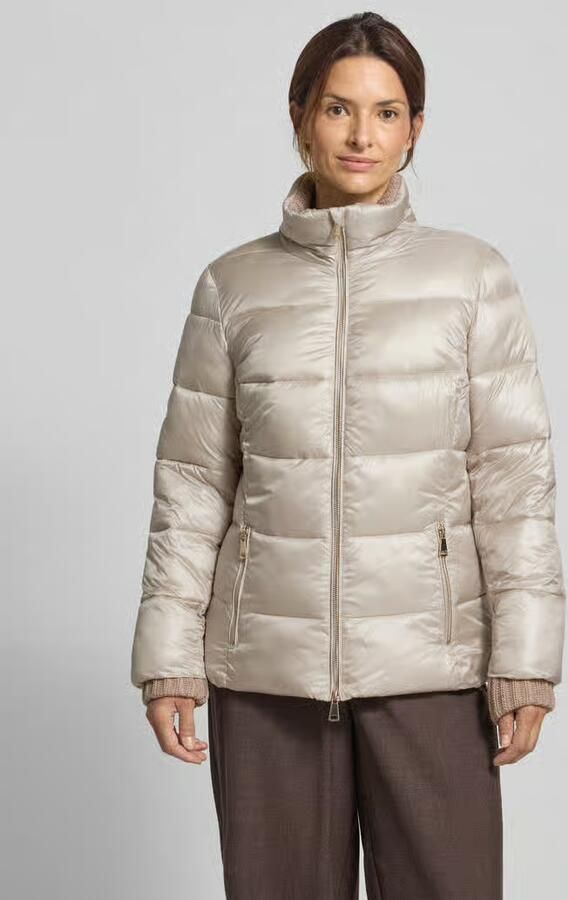 WHITE LABEL Gewatteerd jack met opstaande kraag - Foto 2