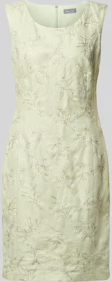 White Label Knie-lange kokerjurk met stitchings - Foto 2