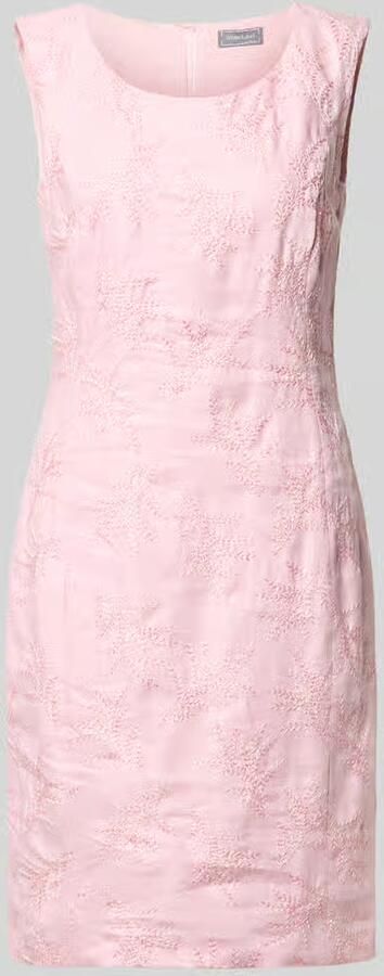 White Label Knie-lange kokerjurk met stitchings - Foto 2
