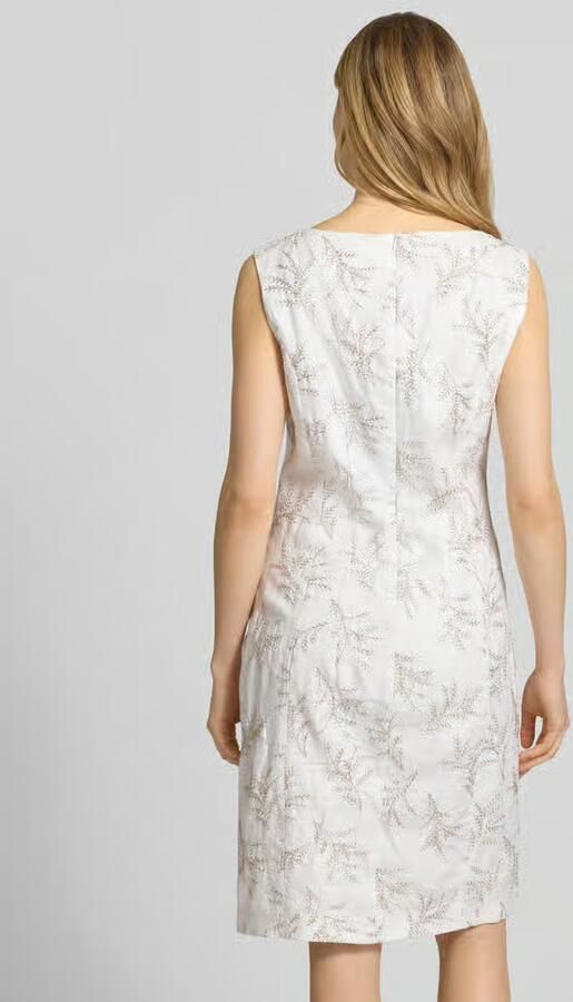 White Label Knie-lange kokerjurk met stitchings