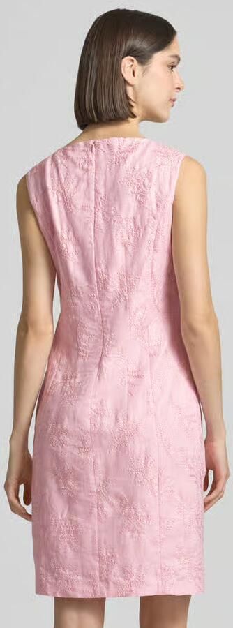 White Label Knie-lange kokerjurk met stitchings