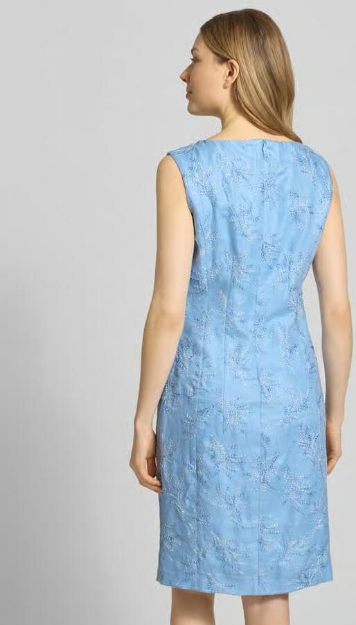 White Label Knie-lange kokerjurk met stitchings - Foto 2
