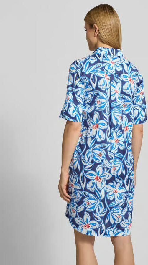 White Label Knie-lange overhemdjurk in all-over look