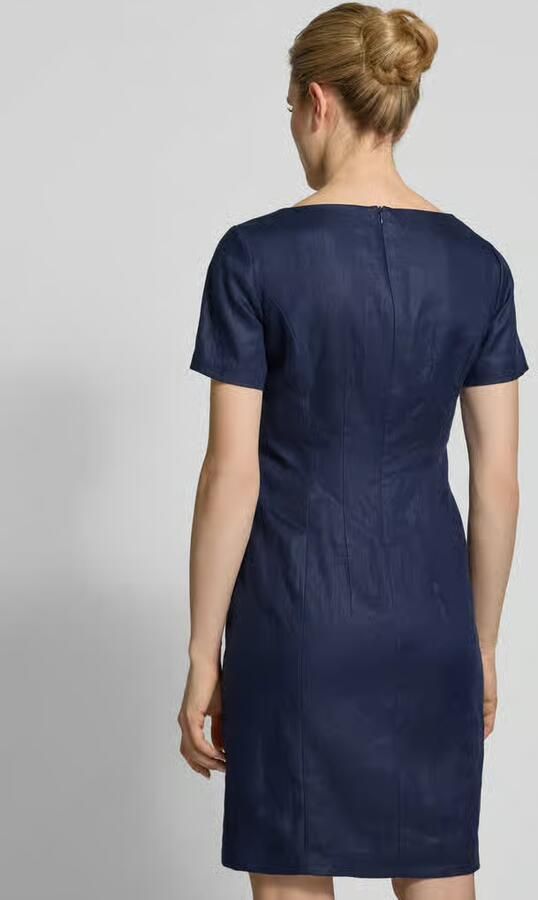 WHITE LABEL Knielange jurk met V-hals - Foto 2