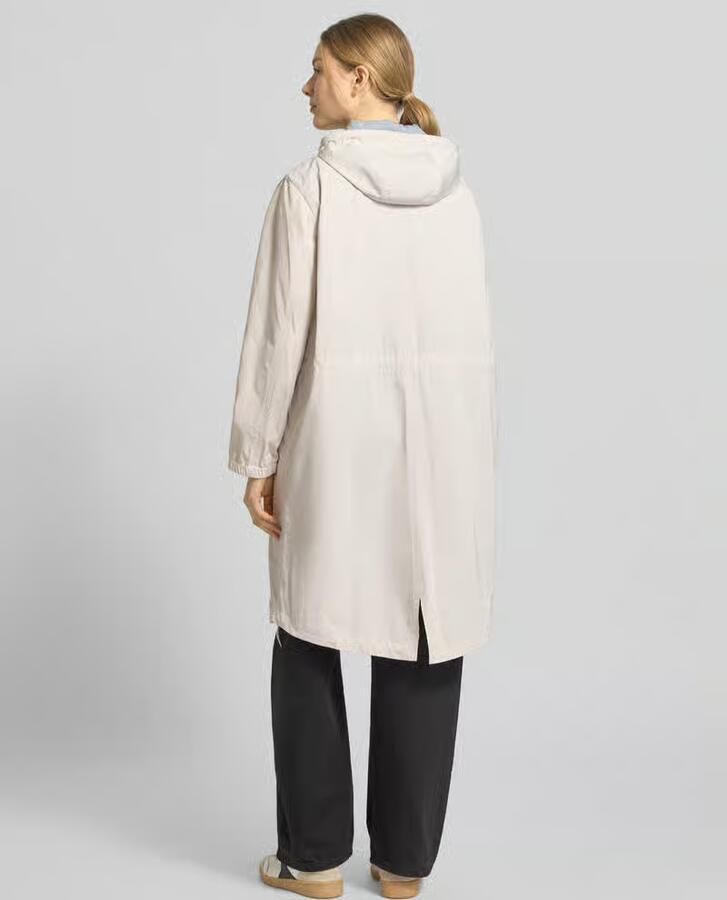 White Label lange jas met klepzakken - Foto 3