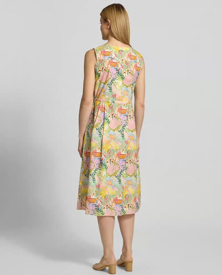 White Label Midi-jurk in all-over look met Strikceintuur - Foto 2