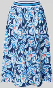White Label Midirok met rimpelingen