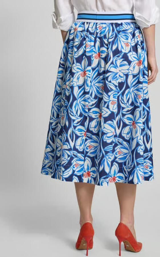 White Label Midirok met rimpelingen - Foto 3