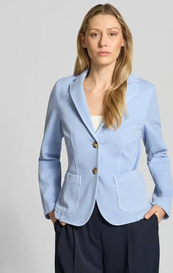 White Label regular fit blazer met reverskraag - Foto 2