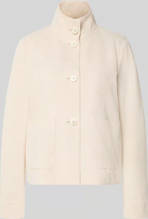 White Label regular fit jack met opstaande kraag