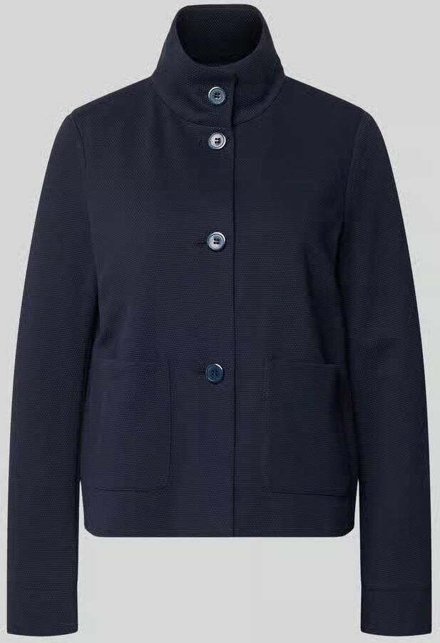 White Label regular fit jack met opstaande kraag