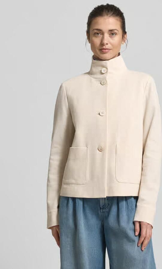 White Label regular fit jack met opstaande kraag - Foto 2