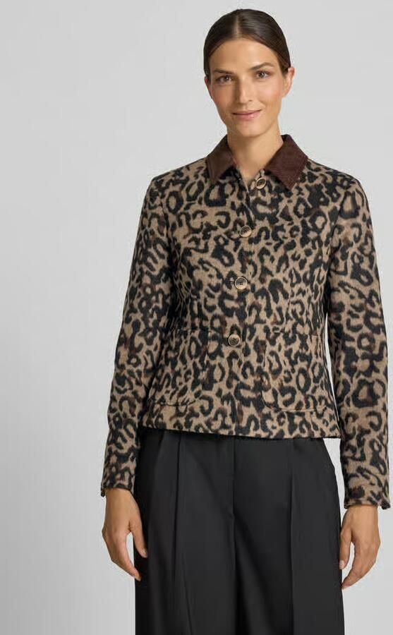 White Label Regular fit jack met platte kraag - Foto 3