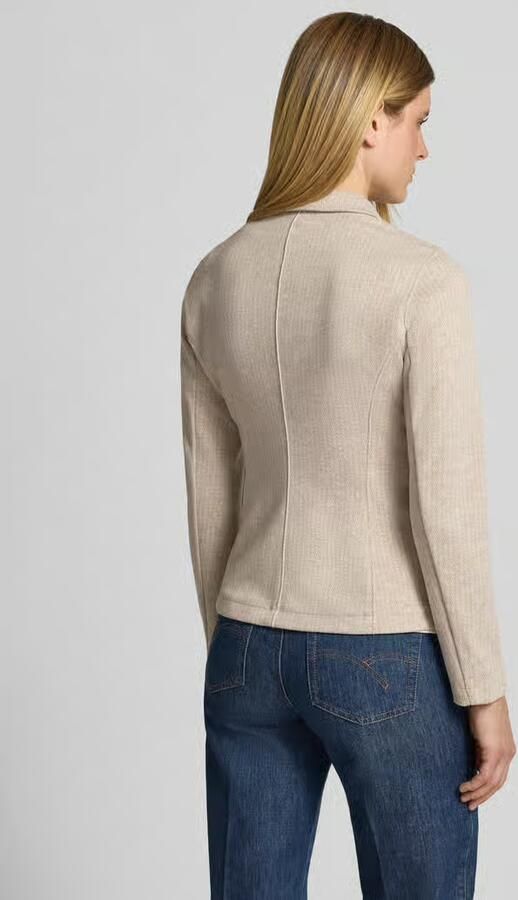White Label Regular fit jack met wol