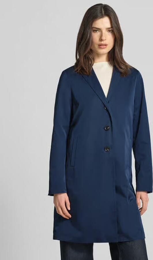 White Label relaxed fit lange jas met reverskraag - Foto 2