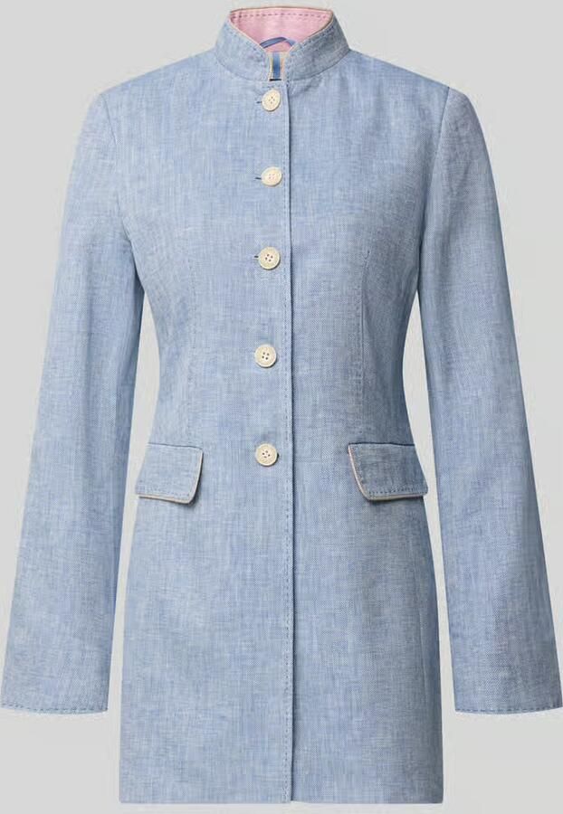 White Label slim fit blazer met klepzakken