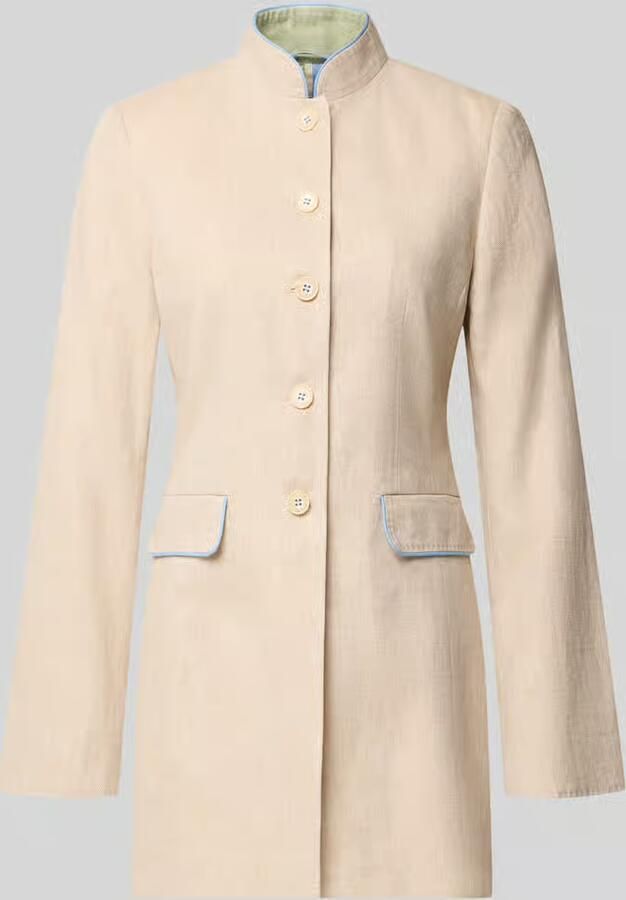 White Label slim fit blazer met klepzakken