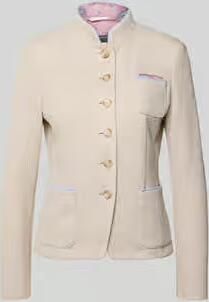 White Label slim fit blazer met opstaande kraag en opgestikte zakken