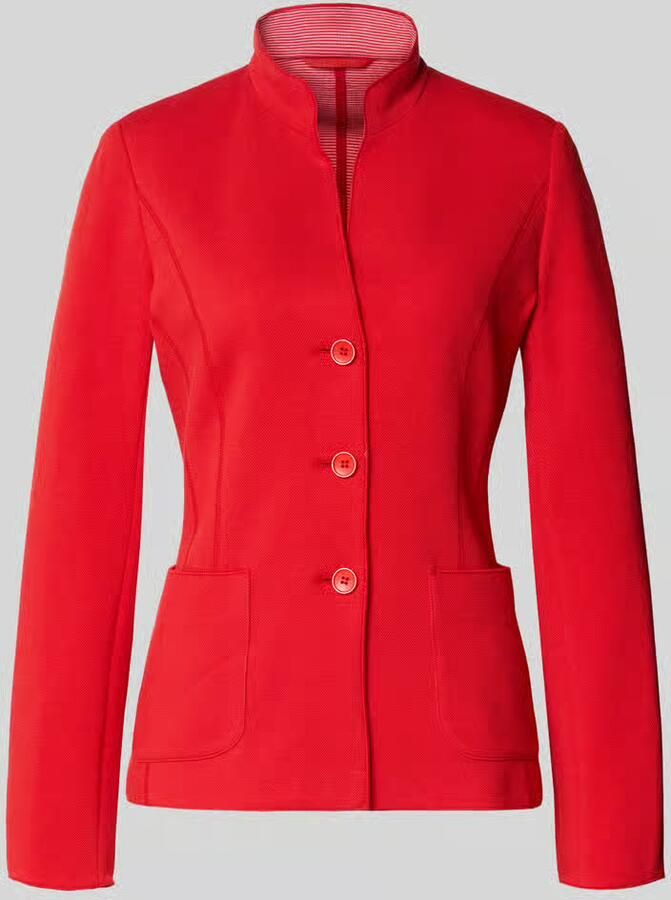 White Label Slim fit blazer met opstaande kraag