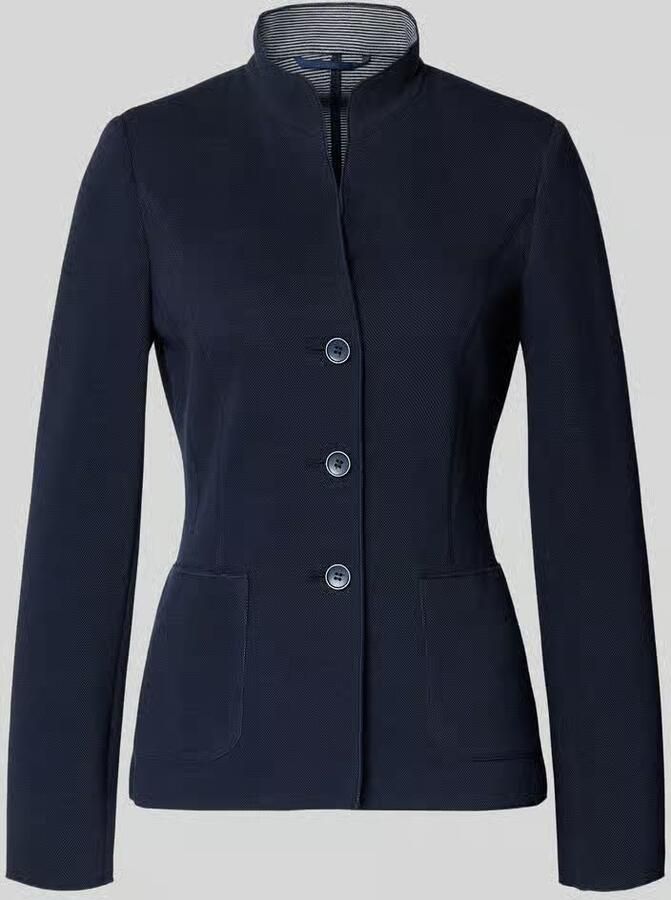 White Label Slim fit blazer met opstaande kraag