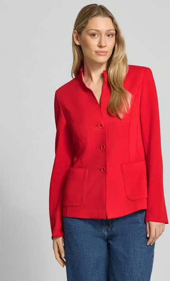 White Label Slim fit blazer met opstaande kraag - Foto 3