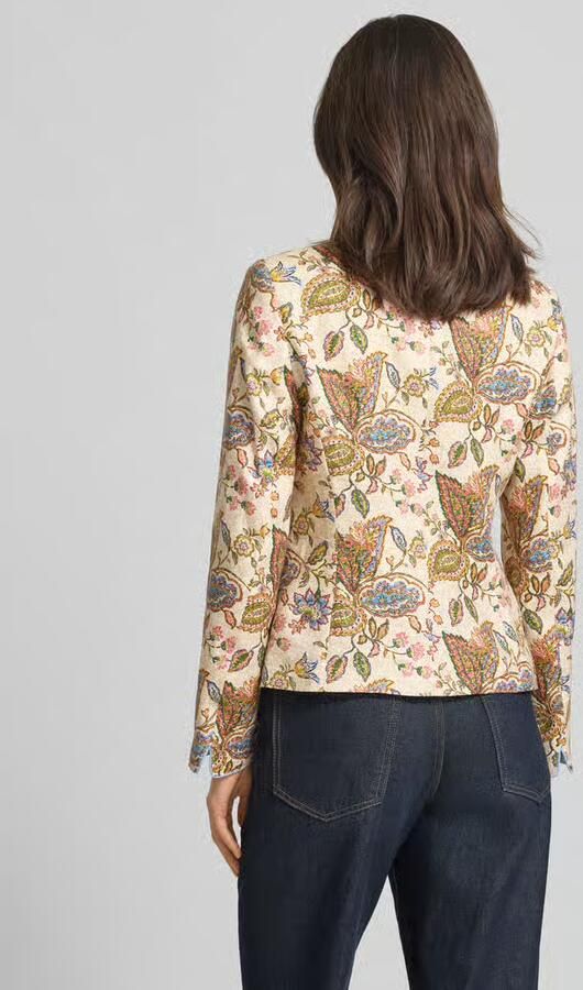 White Label slim fit blazer van puur linnen - Foto 3