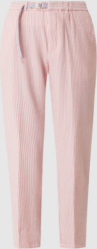 White Sand Comfortbroek met viscose model 'Marylin'