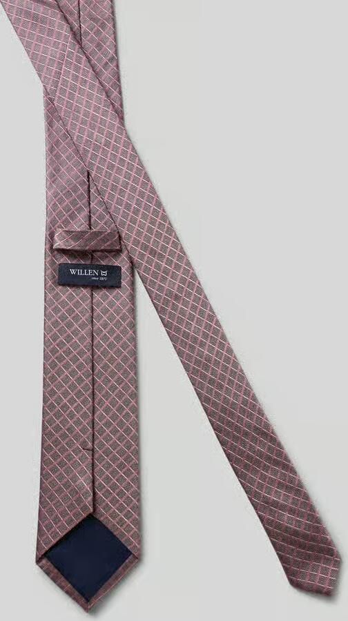 Willen Stropdas van pure zijde (6 5 cm)
