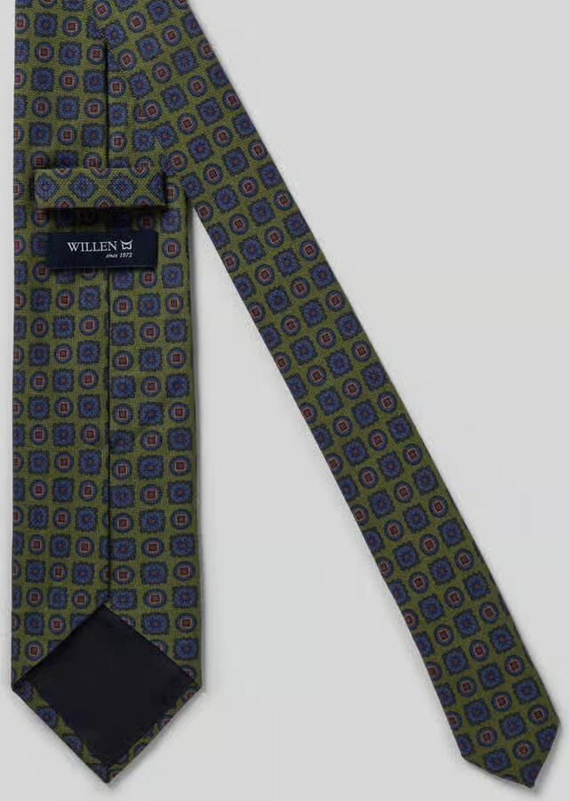 Willen Stropdas van puur katoen (8 cm)