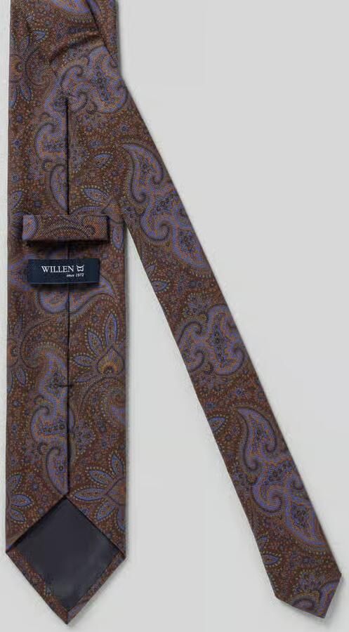 Willen Stropdas van puur katoen (8 cm)