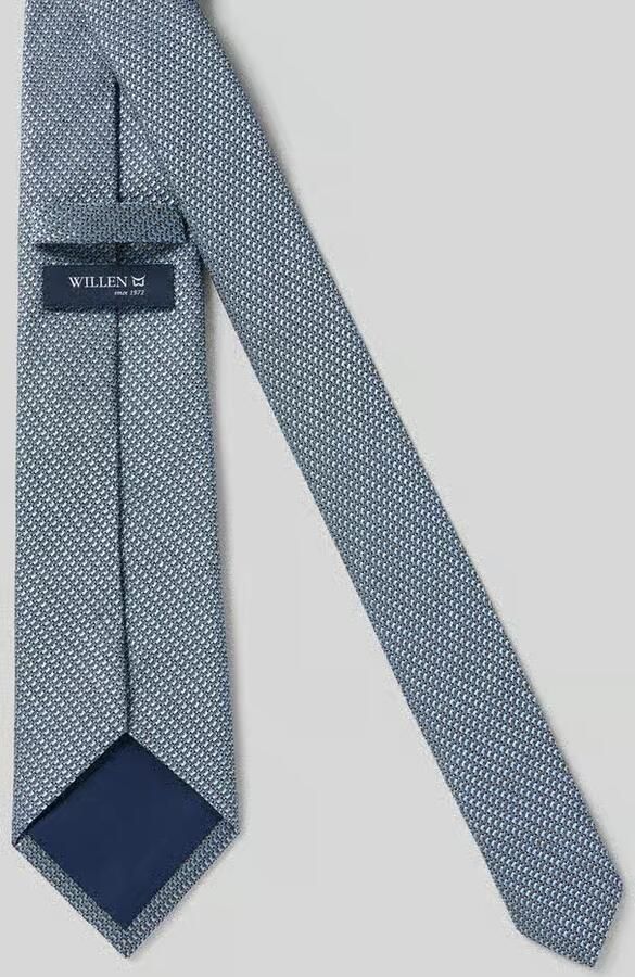Willen Stropdas van Zijde met Structuurpatroon (7 5 cm)