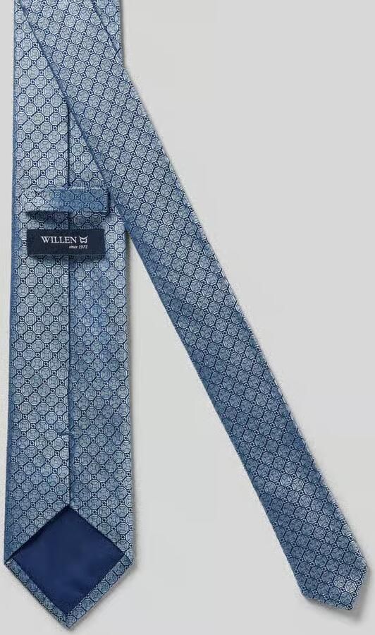 Willen Zijden stropdas van pure zijde (7 5 cm)