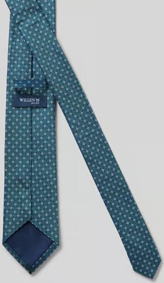Willen Zijden stropdas van pure zijde (7 5 cm)