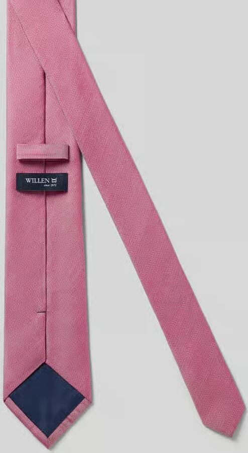 Willen Zijden stropdas van pure zijde (7 5 cm)