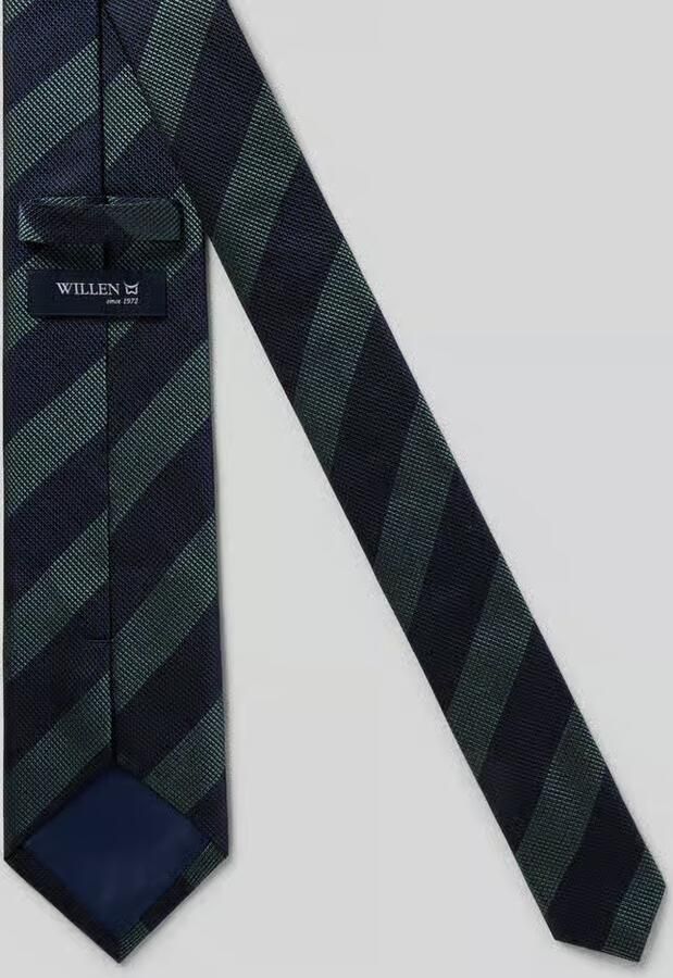 Willen Zijden stropdas van pure zijde (7 5 cm)