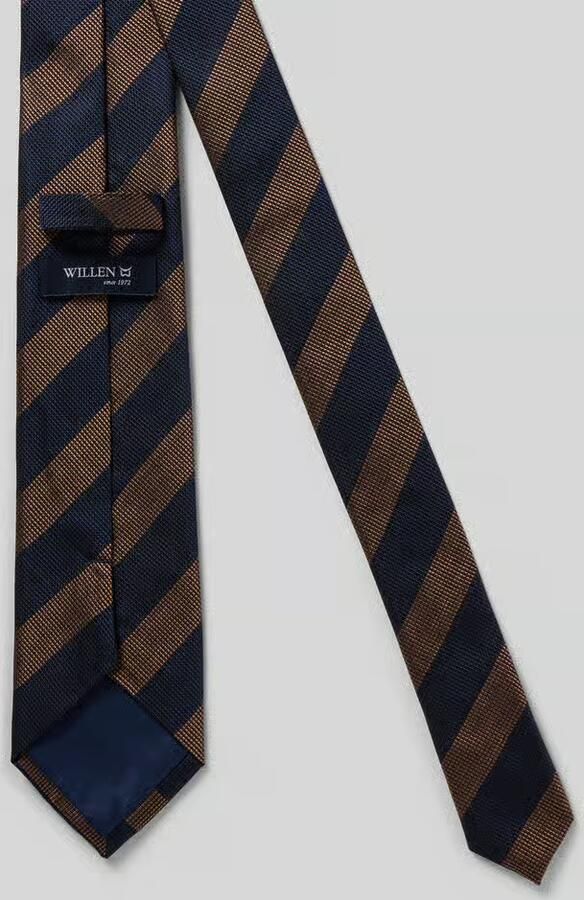 Willen Zijden stropdas van pure zijde (7 5 cm)