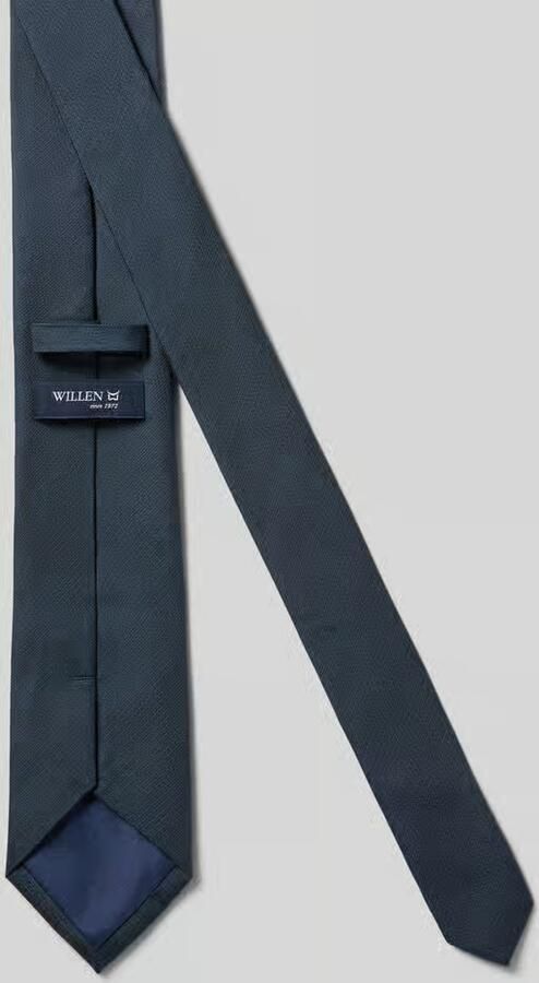Willen Zijden stropdas van pure zijde (7 5 cm)