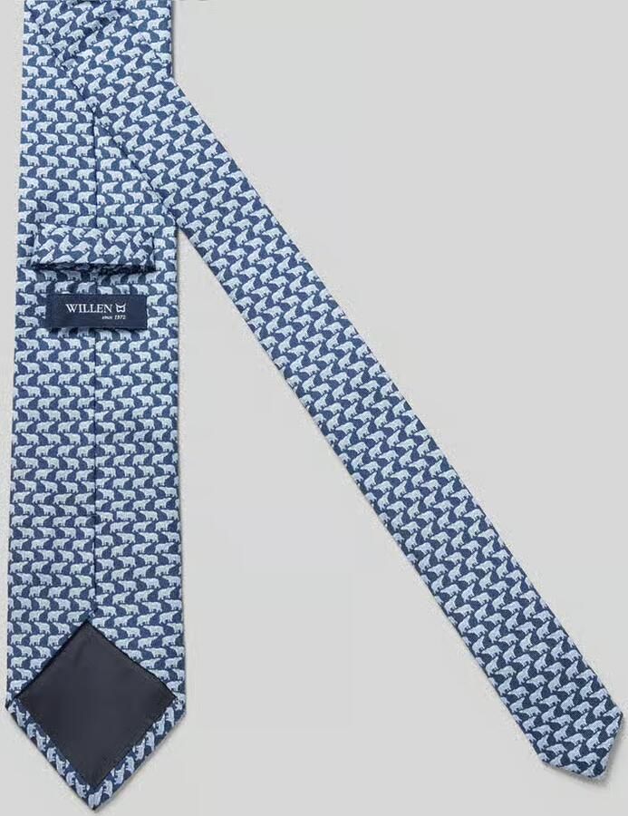 Willen Zijden stropdas van pure zijde (8 cm)