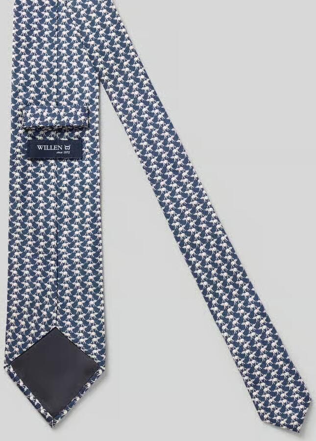 Willen Zijden stropdas van zuivere zijde (8 cm)
